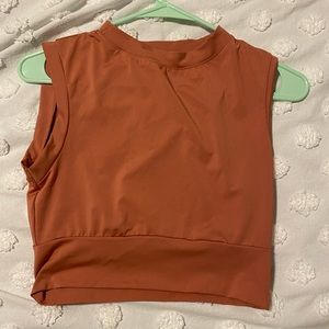Workout cropped top